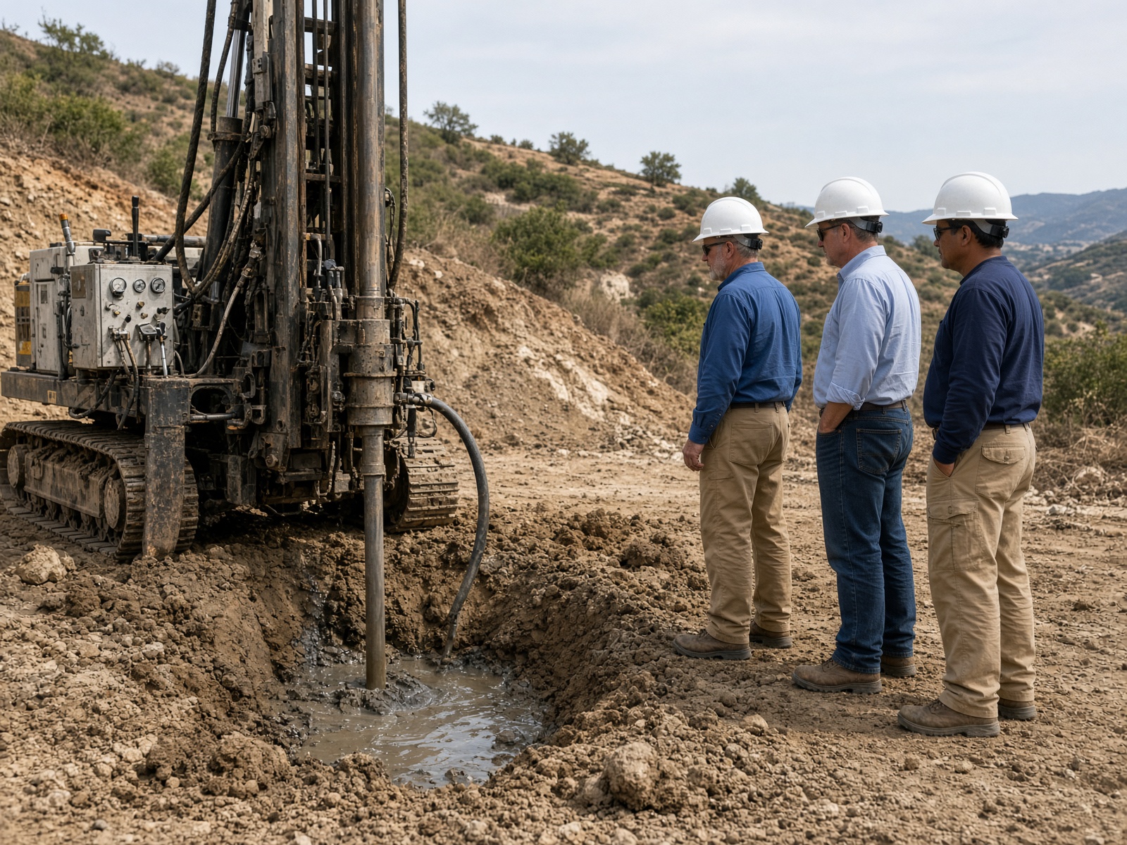 Field drilling